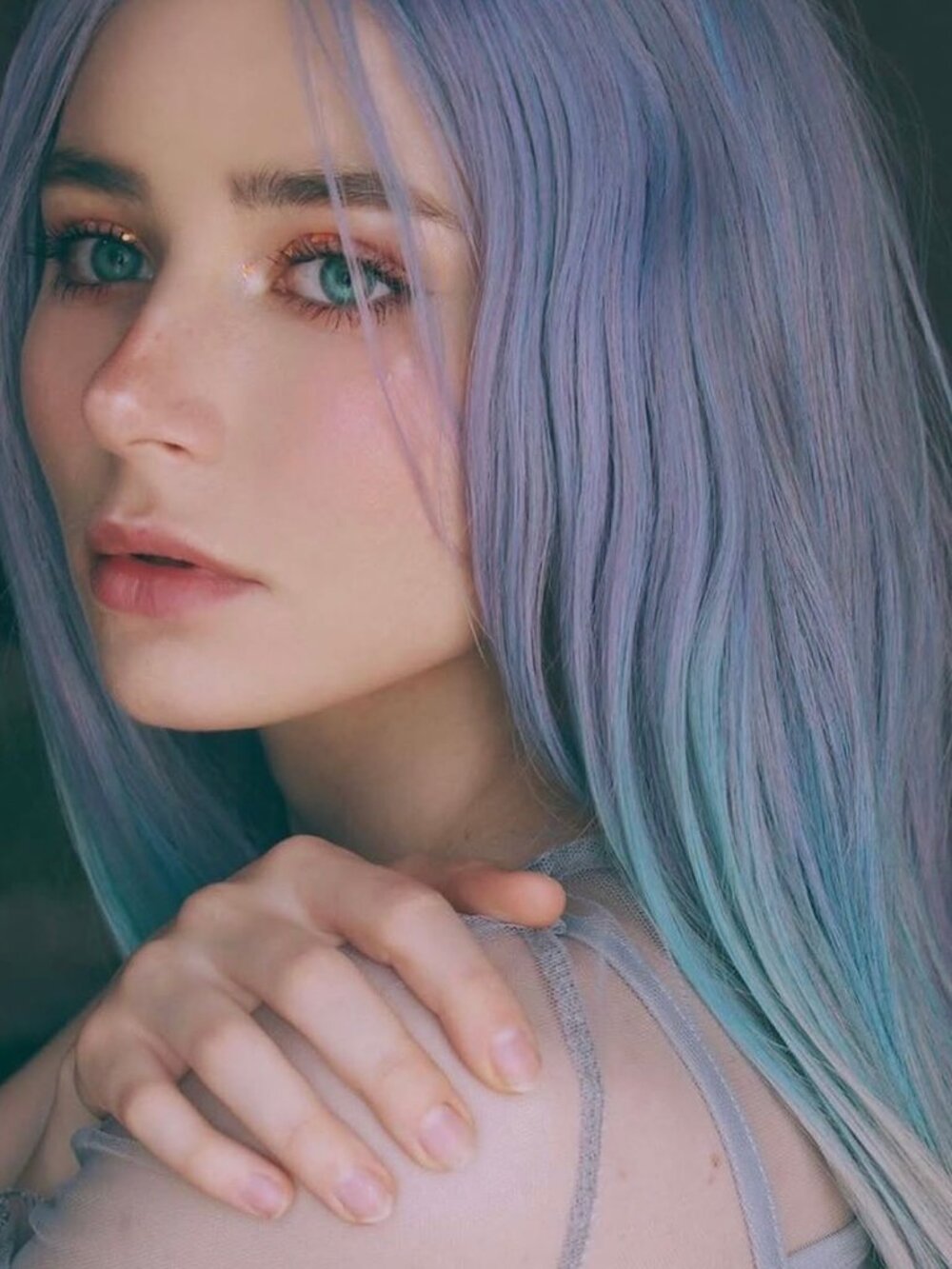 TrendyWigs Unicorn Ombre Synthetic Lace Front Wig